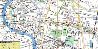 曼谷旅游地图英语