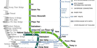 Bkk设施的地图