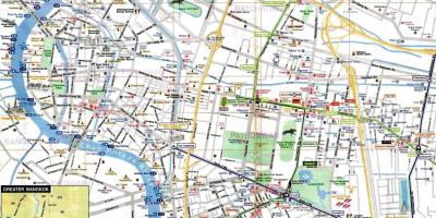 曼谷旅游地图英语